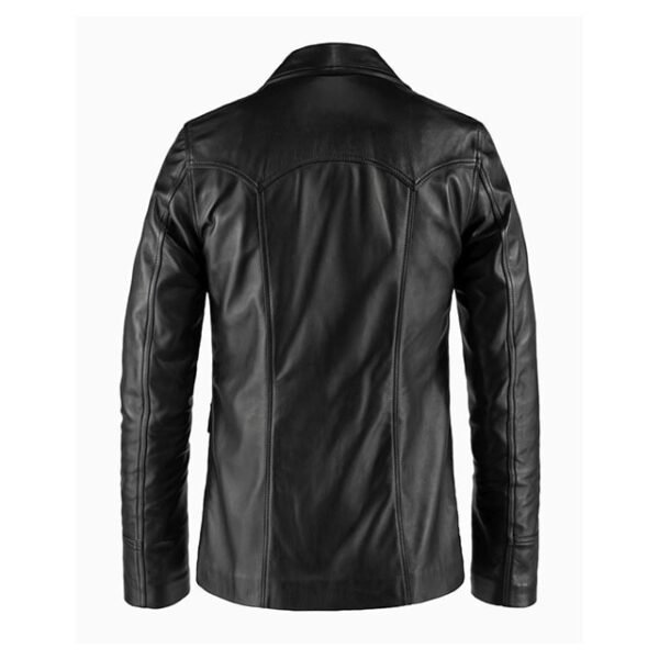 Agent-47-Hitman-2-Black-Leather-Blazer-Back-600x600-1.jpg Blazer in pelle di pecora Agent 47 da uomo