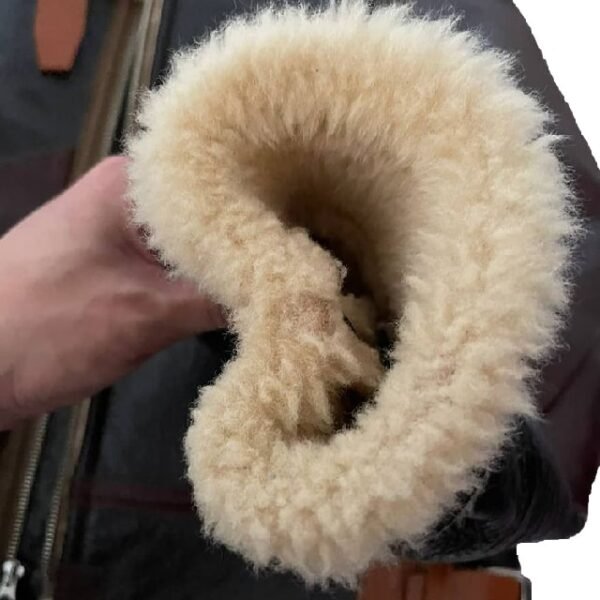 B-3-Flight-Aviator-Leather-Jacket-Cuff-1-600x600-1.jpg Giacca in pelle da aviatore B-3 Flight