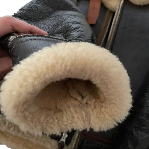 B-3-Flight-Aviator-Leather-Jacket-Sleeve-1-600x600-1.jpg Giacca in pelle da aviatore B-3 Flight