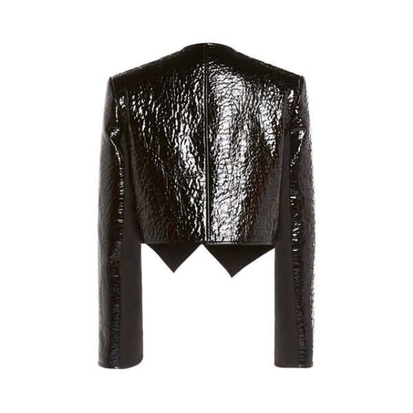 Black-Cropped-Vegan-Faux-Leather-Top-Back-600x600-1.jpg Top corto in pelle vegana esotica da donna