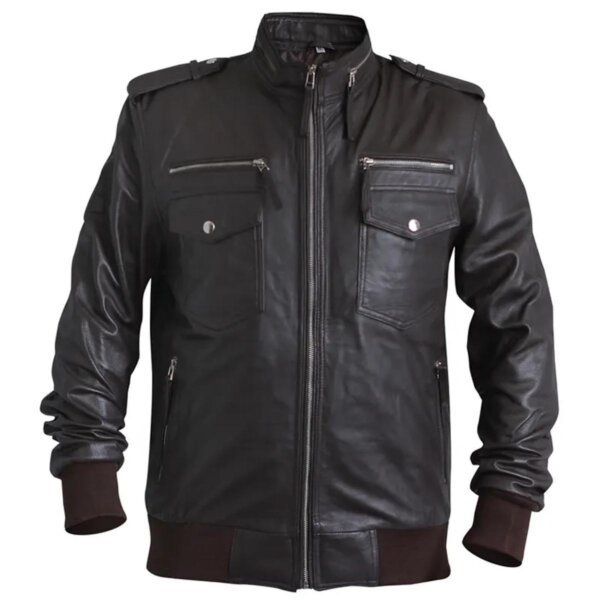 Brooklyn-Nine-Nine-Black-Biker-Leather-Jacket-For-Mens-600x600-2.jpeg Giacca in pelle di pecora nera da motociclista per uomo