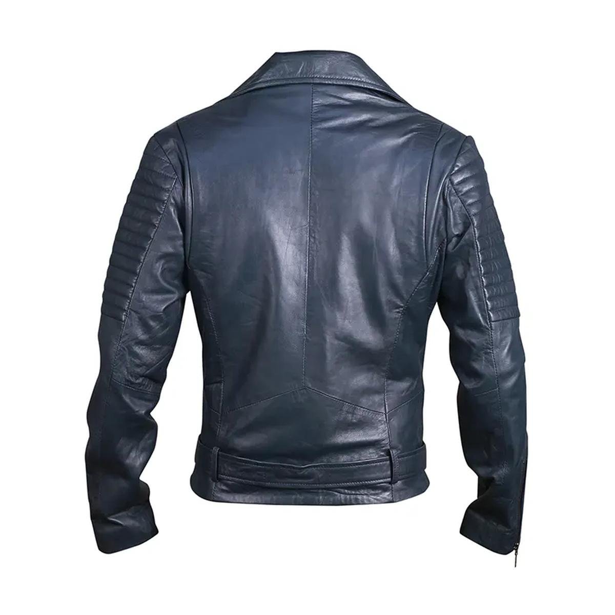 Classic-Black-Biker-Moto-Leather-Jacket.jpeg Giacca da motociclista classica in pelle da donna