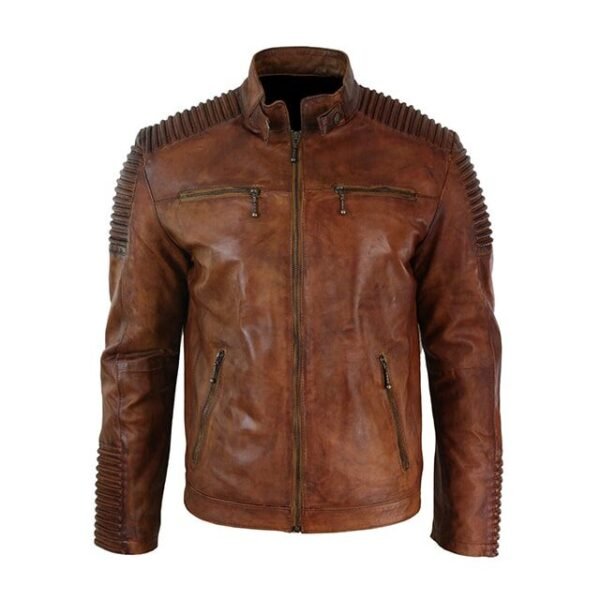 Designer-Mens-Belted-Neck-Motorcycle-Leather-Jacket-600x600-1.jpg Giacca da motociclista in pelle con cintura al collo da uomo di design