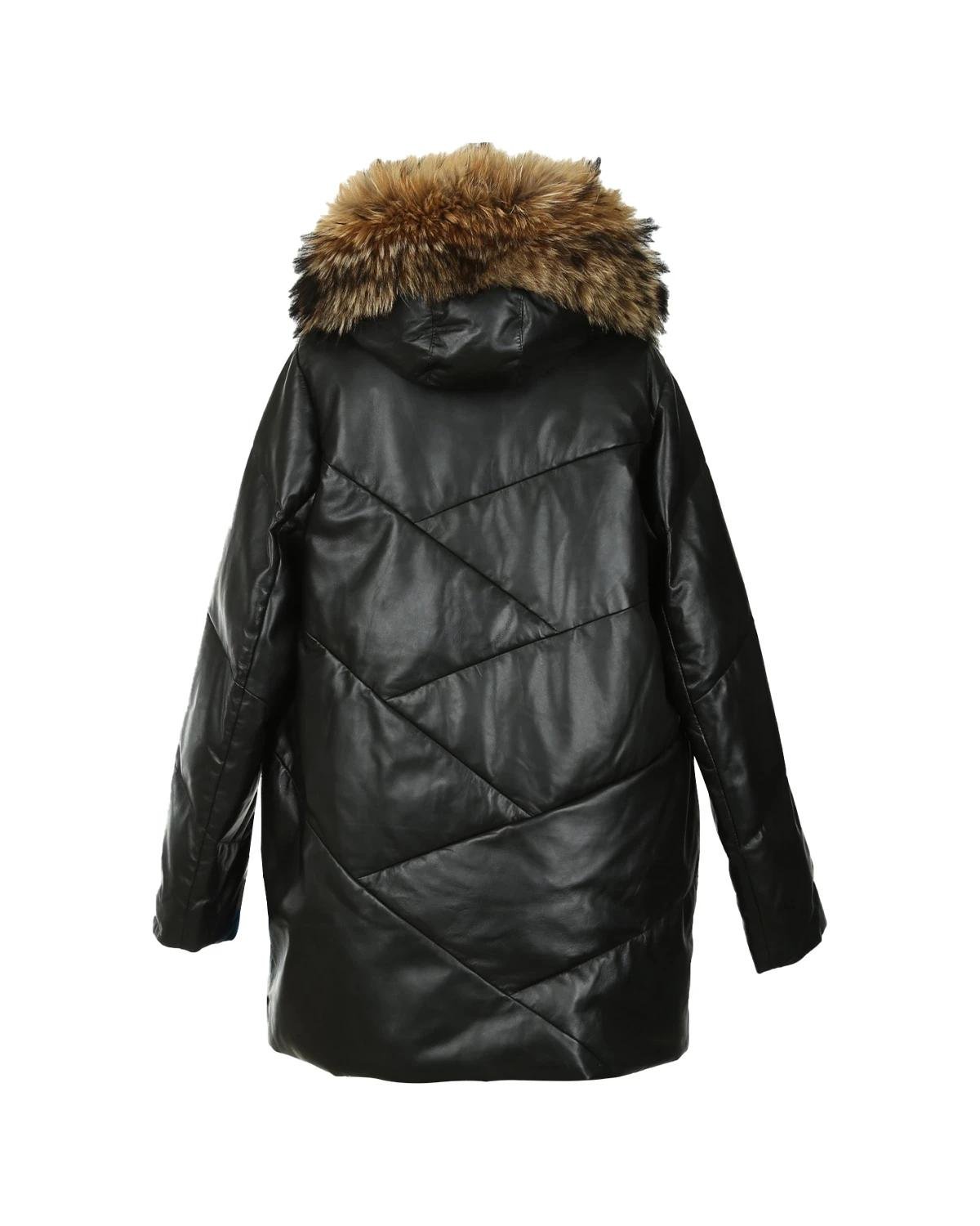 Detachable_Hood_Real_Fur_Leather_Puffer_Coat_55.jpeg Cappotto imbottito in vera pelliccia di montone con cappuccio staccabile da donna