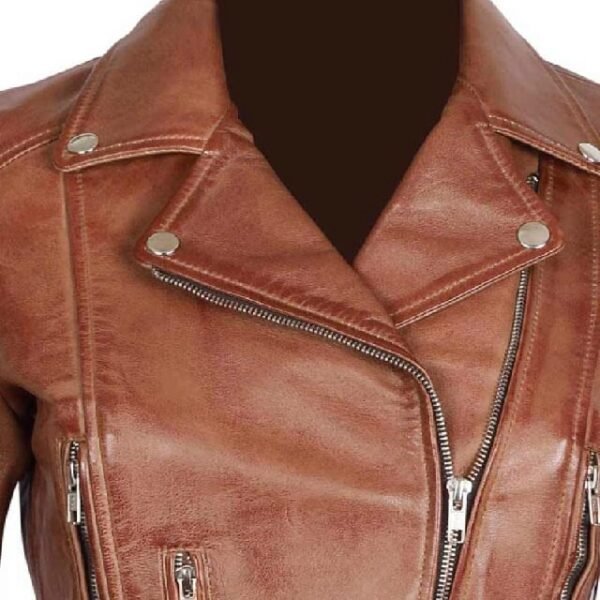 Elisa-Womens-Light-Brown-Leather-Jacket-Front-Closeup-600x600-1.jpg Giacca in pelle marrone chiaro da donna Elisa
