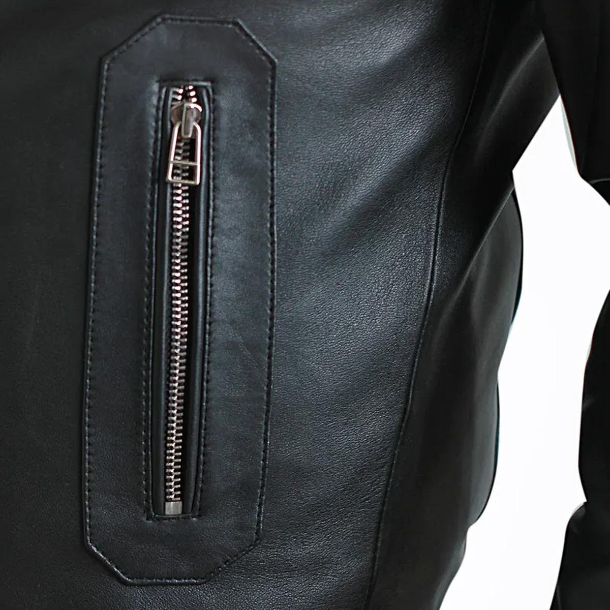 Get-Jensen-Huang-Leather-Jacket.jpeg Giacca da motociclista classica nera da uomo in vera pelle