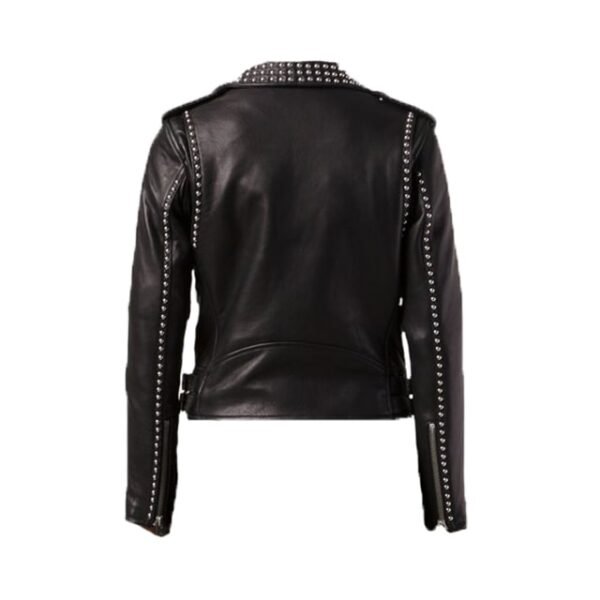 Hand-Crafted-Silver-Studded-Biker-Leather-Jacket-Back-600x600-1.jpg Giacca da motociclista in pelle con borchie argentate realizzata a mano