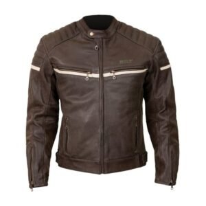 Giacca in pelle marrone vintage Joe Rocket Classic 92