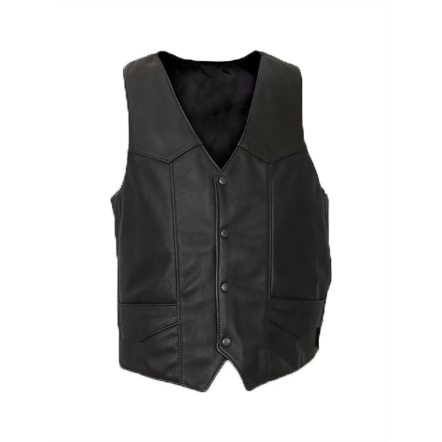 Mens-Ash-Grey-Leather-Vest.jpg Gilet in pelle grigio cenere da uomo