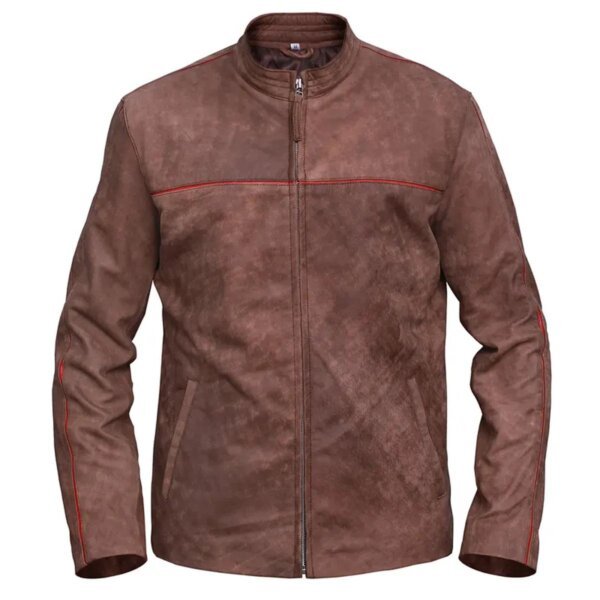 Mens-Fashion-Distressed-Light-Brown-Leather-Jacket-600x600-2.jpeg Giacca in pelle marrone chiaro effetto invecchiato da uomo