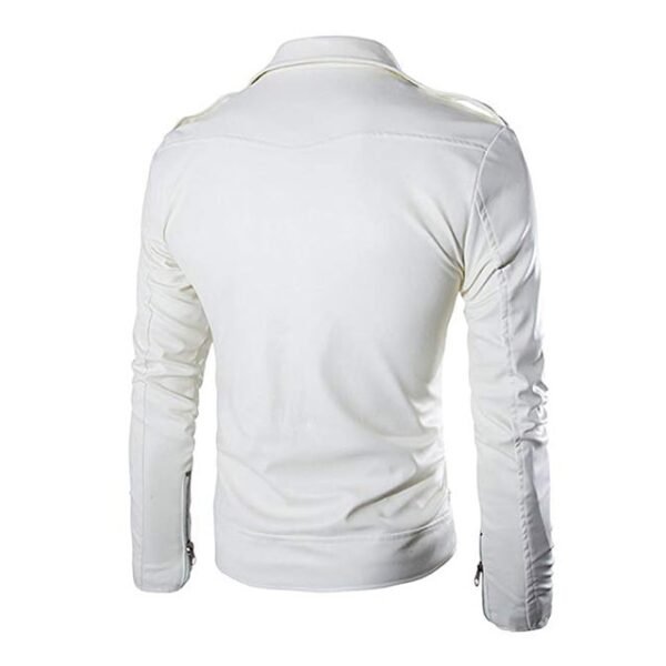 Mens-Genuine-White-Lambskin-Slim-Fit-Leather-Jacket-Back-600x600-1.jpg Giacca da uomo in vera pelle di agnello bianca slim fit