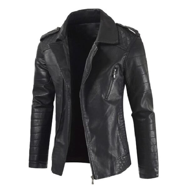 Mens-Lapel-Collar-Lambskin-Leather-Jacket-Side-1-600x600-1.jpg Giacca da uomo in pelle di agnello con colletto a revers