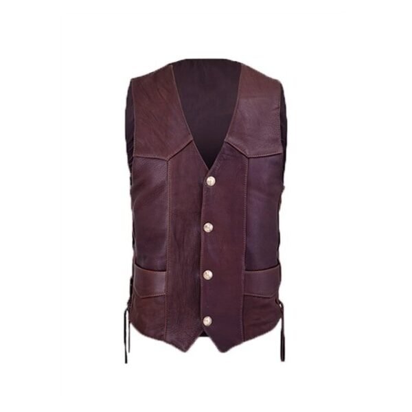 Mens-Red-Wine-Genuine-Leather-Vest-600x600-1.jpg Gilet da uomo in vera pelle color vino rosso