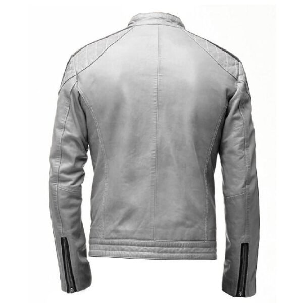 Mens-Stripped-Biker-Cafe-Racer-Leather-Jacket-Back-600x600-1.jpg Giacca in pelle da motociclista a righe da uomo in stile Café Racer