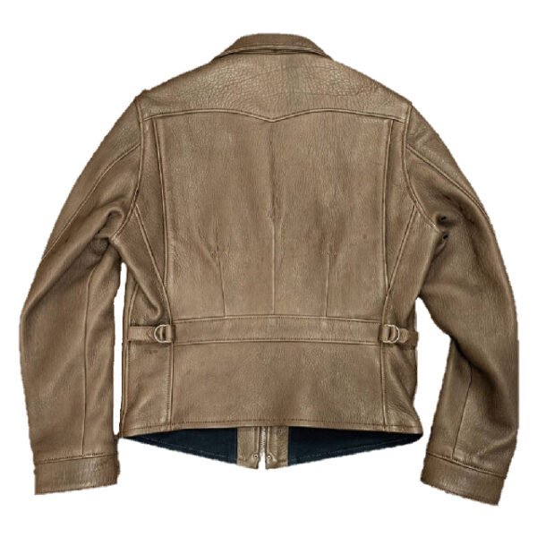 Mens-Waxed-Motercycle-Leather-Jacket-Back-600x600-1.jpg Giacca da motociclista in pelle cerata da uomo