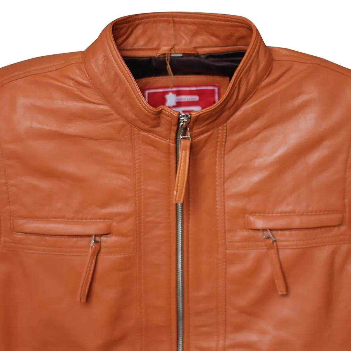 Mens-Zipper-Closure-Collarless-Motorcycle-Vest.jpeg Gilet in pelle da motociclista da uomo, motociclista rocker