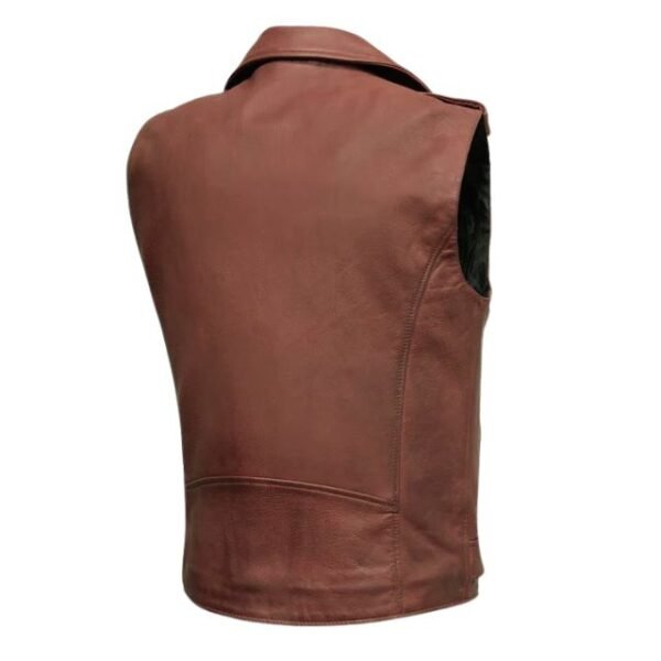 Mens-motorcycle-brown-leather-vest-back-600x600-1.jpg Gilet in pelle da motociclista da uomo