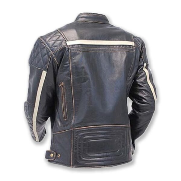 Retro-Cafe-Racer-Fashionable-Zip-Motorcycle-Grey-Leather-Jacket-Back-600x600-1.jpg Giacca in pelle grigia da motociclista vintage, stile Café Racer retrò
