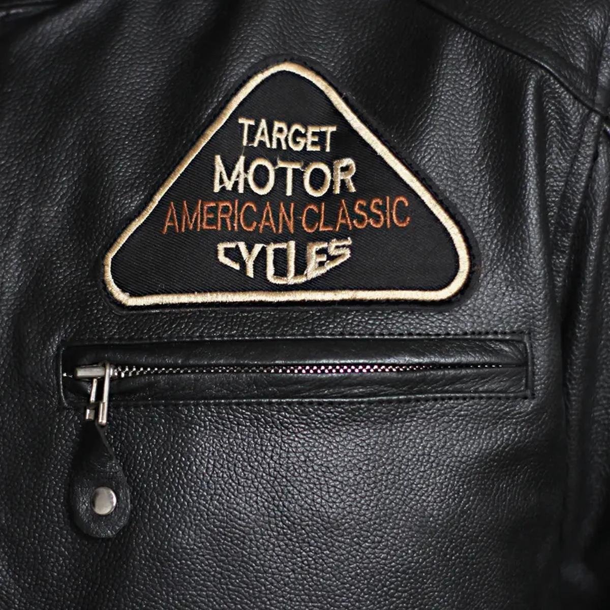 Urban-Motors-American-Classic-Genuine-Leather-Jacket.jpeg Giacca in pelle di pecora nera American Classic Urban Motors da uomo