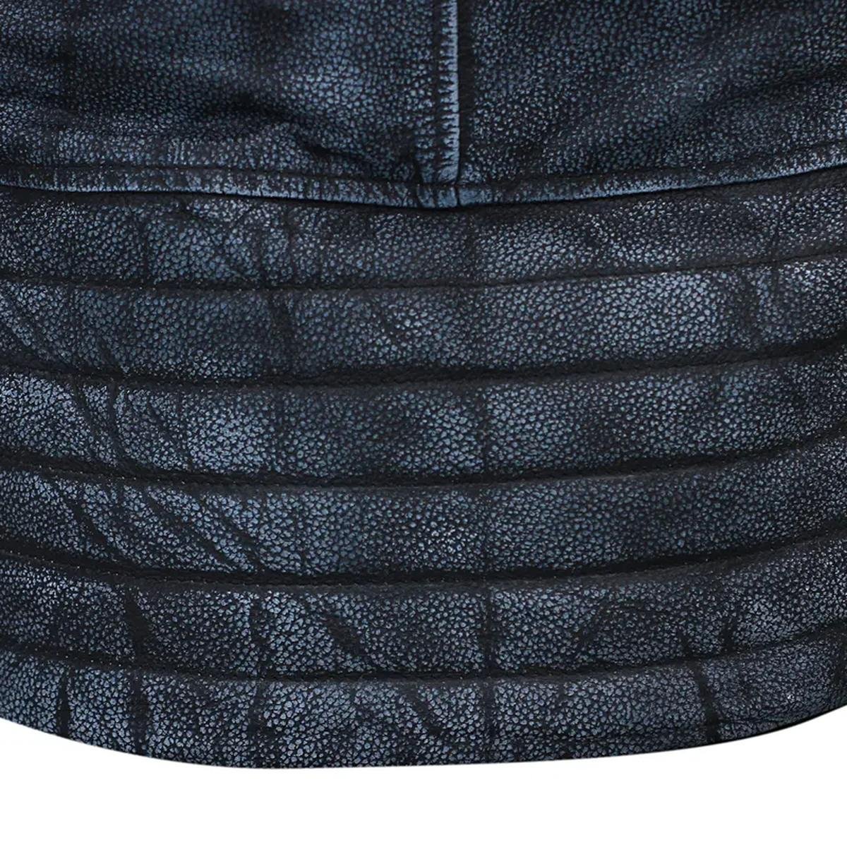 Will-Ferrell-Eurovision-Grey-Leather-Jacket.jpeg Giacca in pelle di pecora grigia da motociclista vintage per uomo