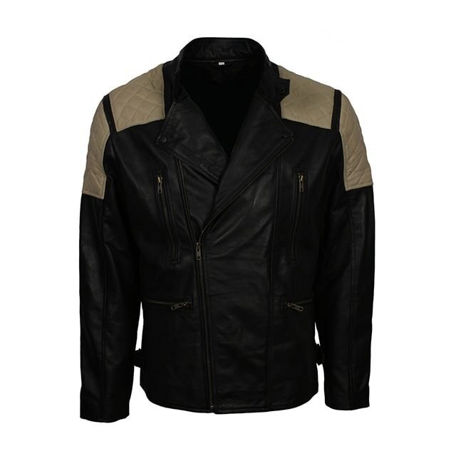 inferno-jacket-front.jpg Giacca da motociclista in vera pelle Inferno nera da uomo