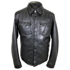 Giacca in pelle da uomo