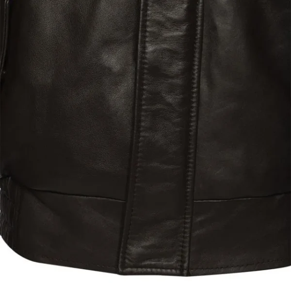 mens-brown-bomber-leather-jacket-with-hood-bottom-600x600-1.webp Giubbotto bomber in pelle marrone da uomo con cappuccio