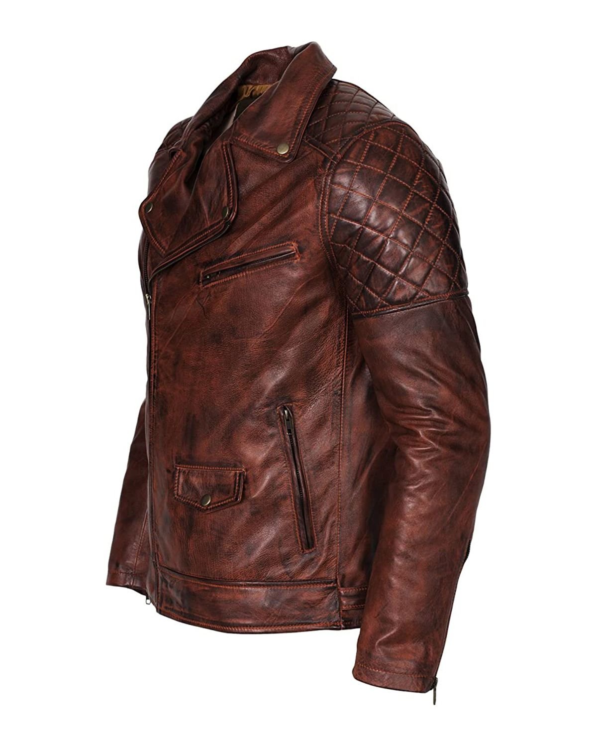 scin-13003-brown-side.jpg Giacca in pelle da motociclista di Sam Brando