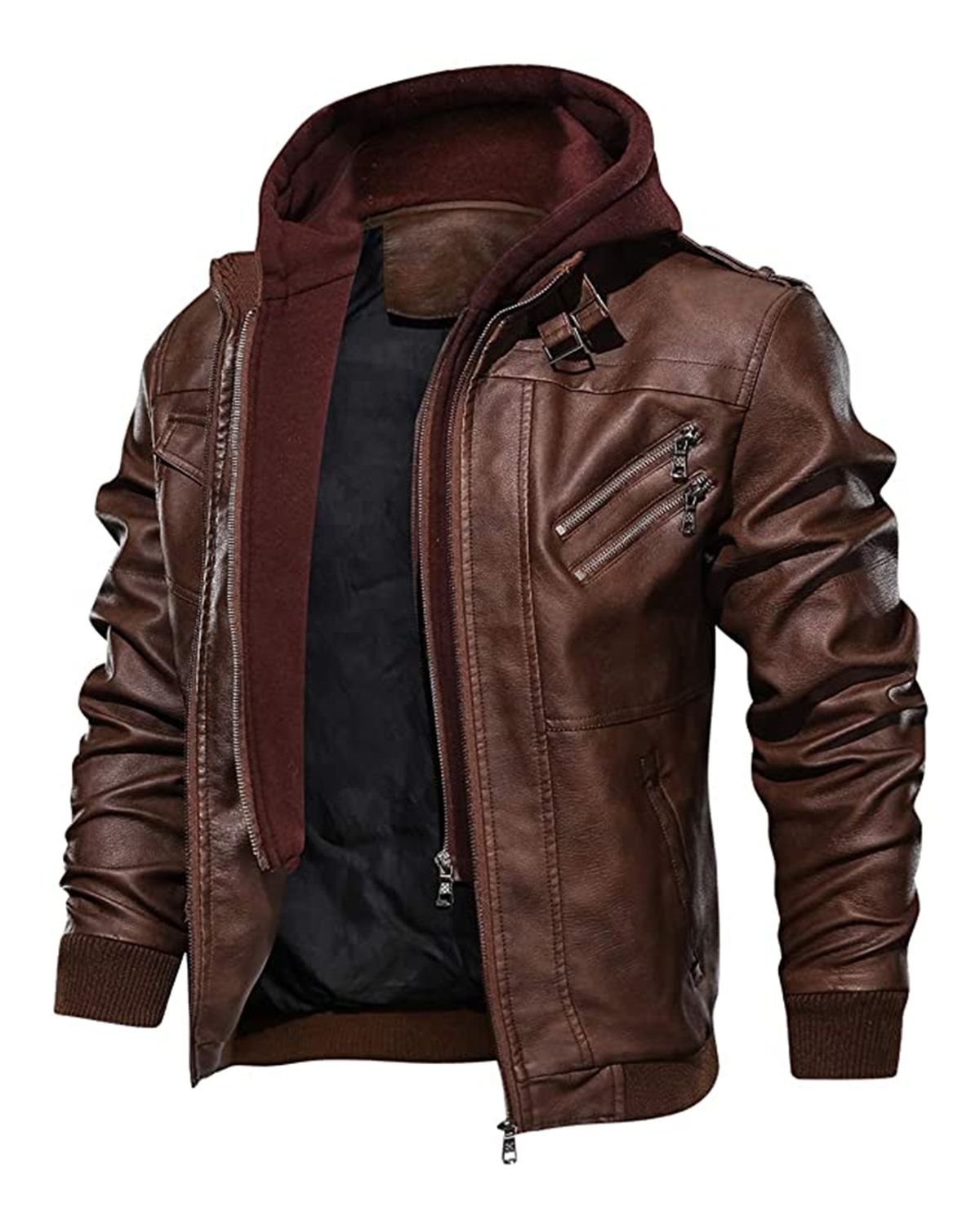 scin-13019-brown-side.jpg Giacca in pelle da motociclista Ronald