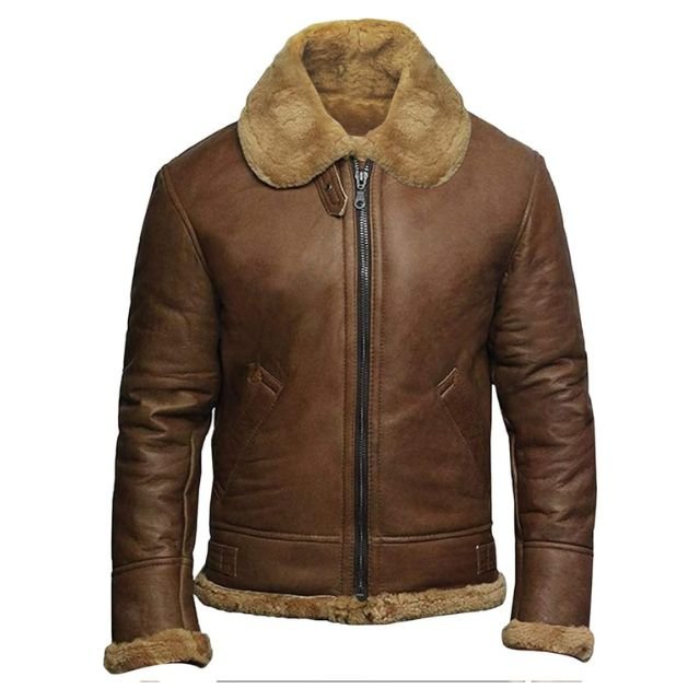shearling-sheepskin-jacket.jpg Giacca in pelle di montone marrone