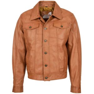 BUNERI Terry Lee Rider Casual in Vera Pelle Cuoio
